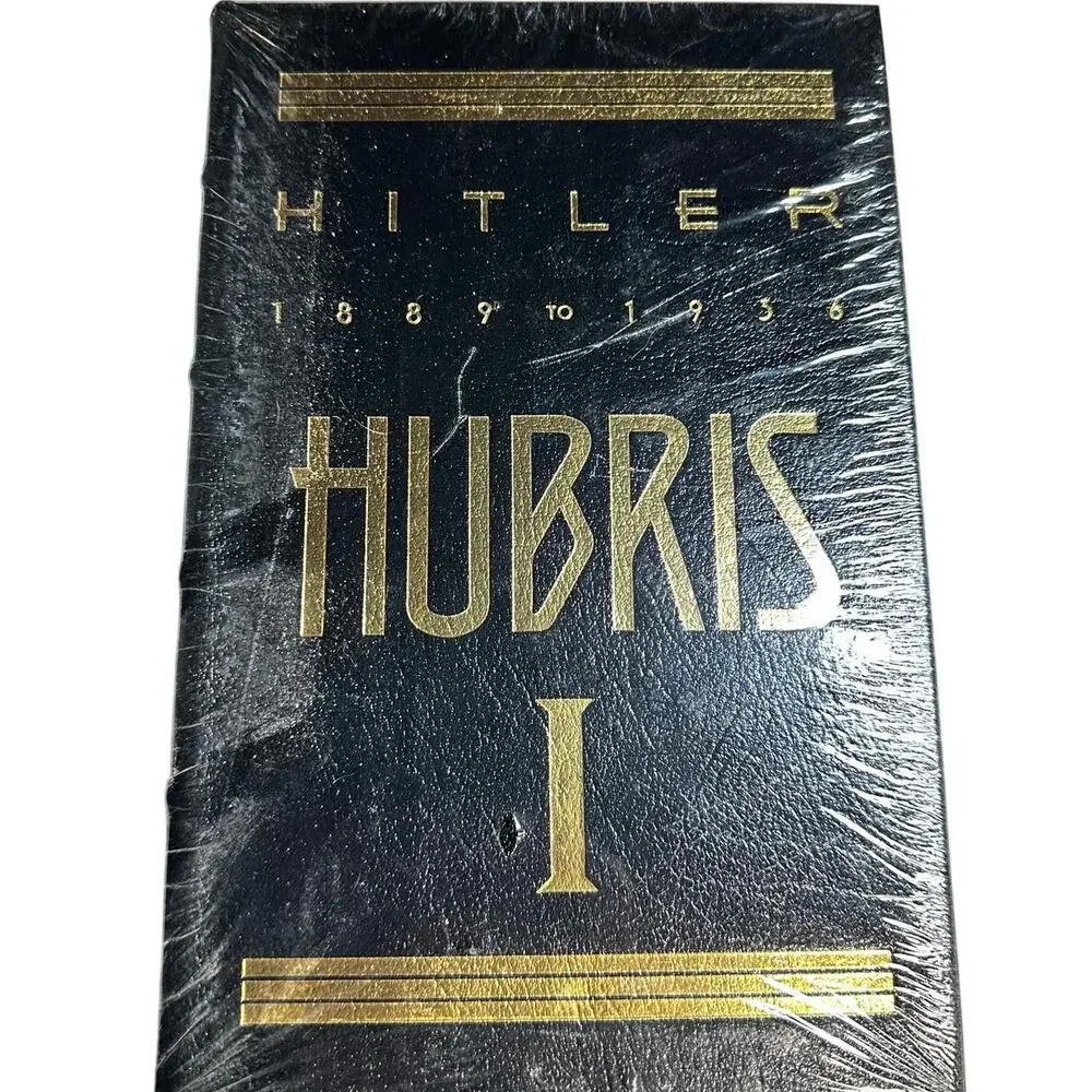 Easton Press Ian Kershaw Hitler Hubris Nemesis 4 Vol Leather Set NEW SEALED